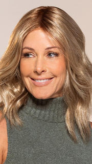12FS8 SHADED PRALINE | Golden Brown/Warm Platinum Blonde/Platinum Blonde Blend, Shaded with Medium Brown