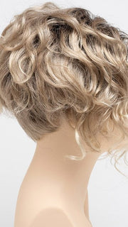 CHAMPAGNE SHADOW | Soft Dark Blonde with Platinum Highlights and Chestnut Roots