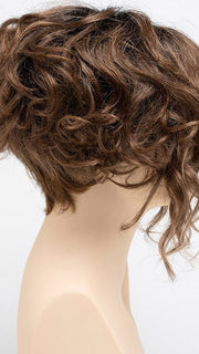 CINNAMON TOFFEE | Neutral to Warm Light Brown with Dark Brown Roots