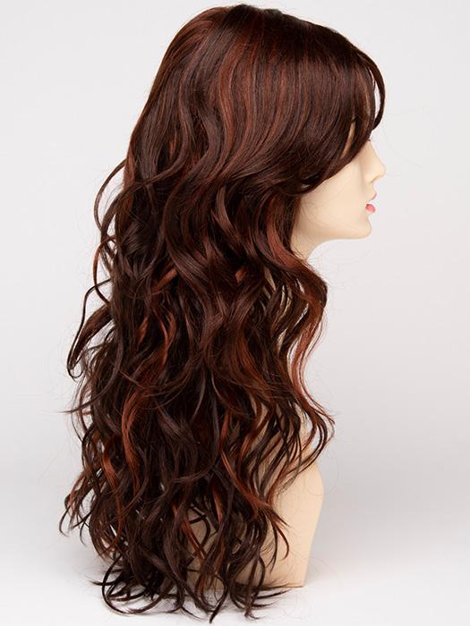 DARK-RED | Auburn with Brighter Red highlights