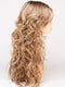 SPARKLING-CHAMPAGNE | Medium Brown roots with overall Strawberry Blonde base and soft Golden Blonde highlights