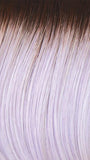 LAVENDER-BLUSH-R | Light Brown gradually blends into a Light Lavender throughout with Dark Roots