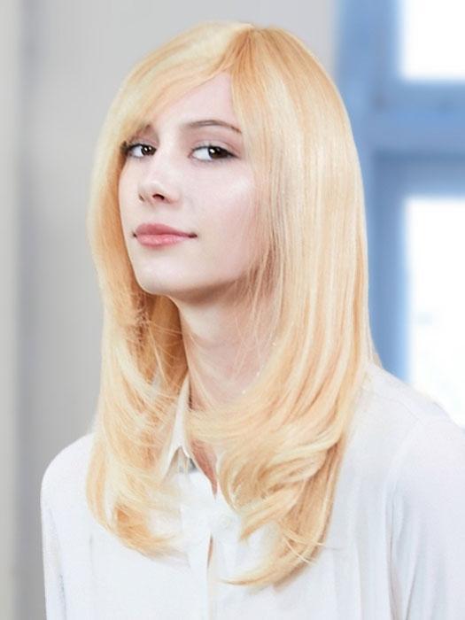 AMBER by LOUIS FERRE in 140/22 GOLD BLONDE | Light Blonde Blended with Light Red and Blonde Highlight Tones