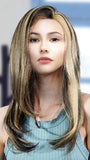 NRC 002HM by LOUIS FERRE in 4/14/24B CARAMEL CREAM | Cappuccino Blended w. Light Brown & Light Ash Blonde