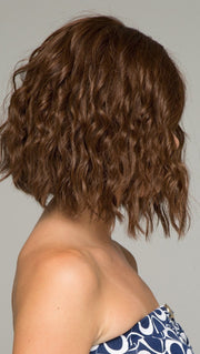 OPAL by LOUIS FERRE in GINGER BROWN  | Medium Auburn And Medium Brown 50/50 Blend (This piece has been styled and curled)