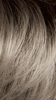 LIGHT CHAMPAGNE ROOTED | Pearl Platinum and Light Golden Blonde Blend with Medium Brown Roots