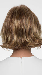 CREAMED COFFEE | Medium Brown roots and base with Cinnamon and Golden Blonde highlights