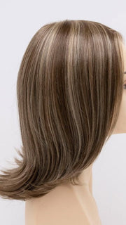 ALMOND-BREEZE | Light Brown blended with Ash Blonde