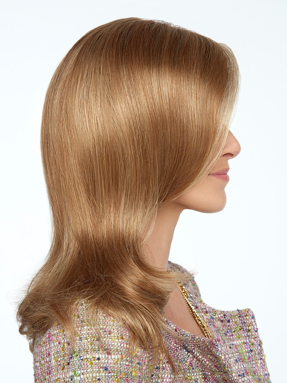 For the woman who craves a longer length but seeks a softer, more sophisticated look