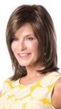 LUMINOUS WIG by Toni Brattin in Light Brown | Honey brown or brown highlighted by the sun