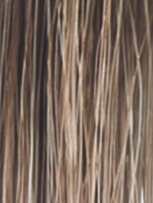 MACADAMIA LR | This color is our darker more beige blonde. The root is soft brown color that melts into a beige blonde color. The look is natural and universally flattering, but still has a little edge.	