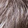 MIDNIGHT-PEARL | Dark Brown base with Dark Brown and Silver blend with Silver bangs