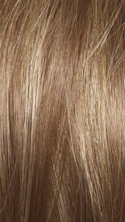 Color Mochaccino R = Rooted Dark with Light Brown base with Strawberry Blonde highlights