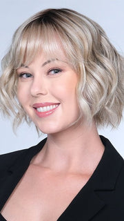 MORNING STORM by BelleTress in BUTTERBEER BLONDE | Cool Light Blonde, Light Ash Blonde, and Golden Blonde with Medium Brown Roots