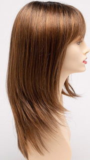 SAFFRON SPICE | A blend of Light Coppers and Warm Auburns with Darker Brown Roots