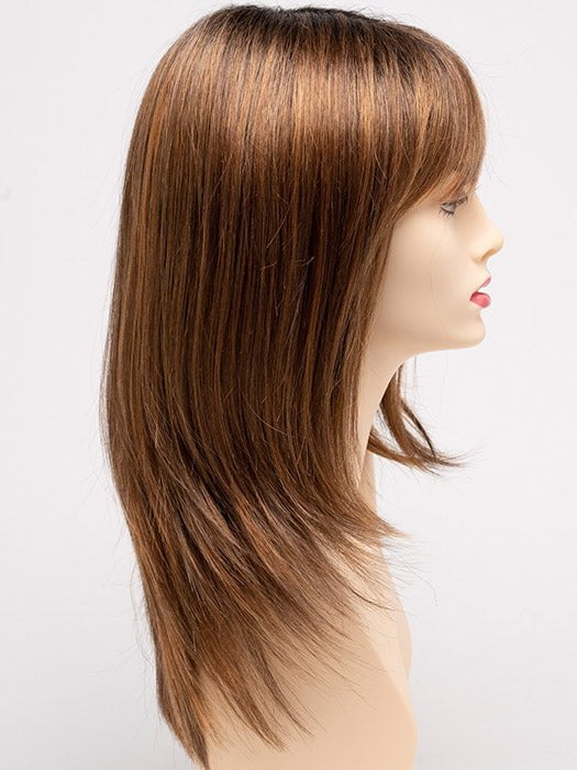 SAFFRON SPICE | A blend of Light Coppers and Warm Auburns with Darker Brown Roots