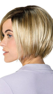 12FS8 SHADED PRALINE | Golden Brown/Warm Platinum Blonde/Platinum Blonde Blend, Shaded with Medium Brown