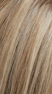 12FS12 MALIBU BLONDE | Lt Gold Brown, Lt Natural Gold Blonde & Pale Natural Gold-Blonde Blend, Shaded w/ Lt Gold Brown