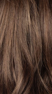 MAPLE-FROST | Medium Brown Blended with Light Browns and Frost Undertones Rooted with Chocolate Brown