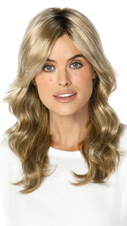 This style features layers long and loose waves accompanied by stylish curtain bangs to complete your perfect look