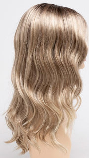 CHAMPAGNE SHADOW | Soft Dark Blonde with Platinum Highlights and Chestnut Roots