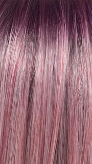 MELTED PLUM | Dark purple roots melt into lighter blended purple