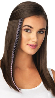 METALLIC BRAID EXTENSION by POP by hairdo in LIGHT PURPLE BLACK