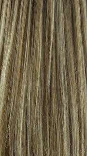 NUTMEG R | Rooted Dark Honey Brown Base with Strawberry Blonde Highlights 