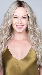 PERFECT BLEND by BelleTress in BUTTERBEER BLONDE | Cool Light Blonde, Light Ash Blonde, and Golden Blonde with Medium Brown Roots