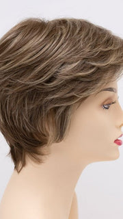 ALMOND-BREEZE | Light Brown blended with Ash Blonde