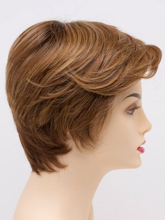 Paula Human Hair/Synthetic Hair Blend Lace Front Wig (Mono Top