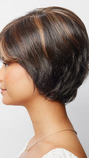 COFFEE-LATTE | Dark Brown with Evenly Blended Honey Brown Highlights