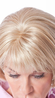 Transparent Monofilament Crown Piece for Limitless Hair Styling Versatility