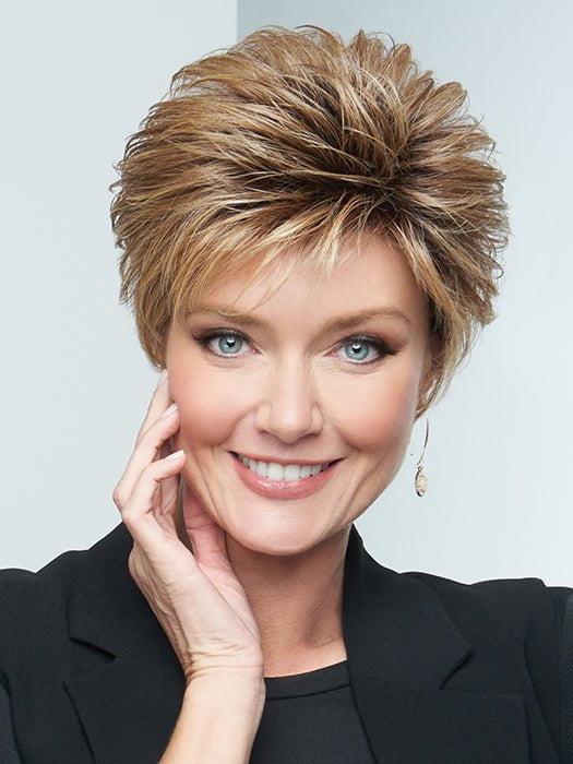 CANDID CAPTURE by Raquel Welch in RL14/22SS SHADED WHEAT | Dark Blonde Evenly Blended with Platinum Blonde with Dark Roots