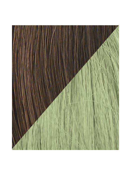 Color R10-GREEN = Chestnut tipped with Green