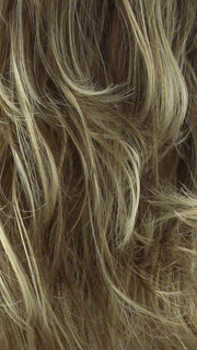 Color R12/26CH = LIGHT BROWN WITH GOLDEN BLONDE HIGHLIGHTS ON TOP