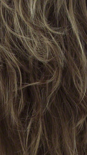Color R12/26CH = LIGHT BROWN WITH GOLDEN BLONDE HIGHLIGHTS ON TOP