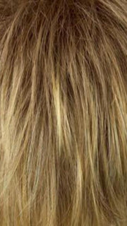 R13F25 Praline Foil - Neutral medium blonde with pale gold highlights around the face