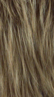 Color R14/25 = Honey Ginger: Dark Strawberry Blonde Blended With Pale Gold Blonde
