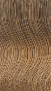 Color R1416T = Buttered Toast: Dark, ash blonde with golden blonde tips