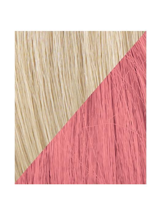 R22-PINK | Swedish blonde tipped with pink