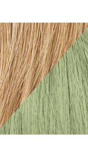 Color R25-GREEN = Ginger Blonde tipped with Light Green