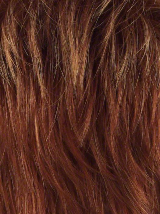 R28S GLAZED FIRE | Fiery Red with Bright Red Highlights on Top