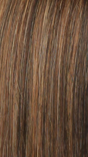 R3329S+ GLAZED AUBURN | Rich Dark Auburn with Pale Ginger Blonde Highlights