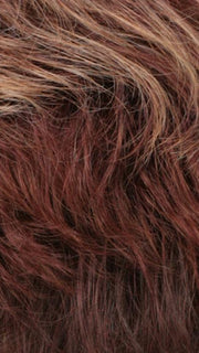 R33LF24 | Dark Auburn Lightening to Gold Blonde Mix in Front