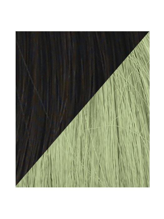 Color R4-GREEN = Midnight Brown tipped with Light Green