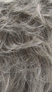 R51LF60 | Off Black w/75% Grey Lightening to Gold Blonde Mix in Front