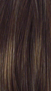 R829S GLAZED HAZELNUT | Medium Brown With Ginger Highlights On Top