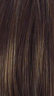 R829S GLAZED HAZELNUT | Medium Brown With Ginger Highlights On Top