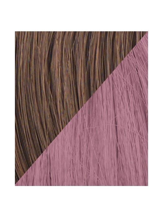 Color R830-LAVENDER = Ginger Brown tipped with Lavender